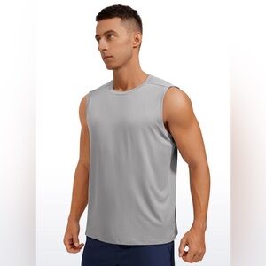 Stretch Quick Dry Tank Tops Crewneck